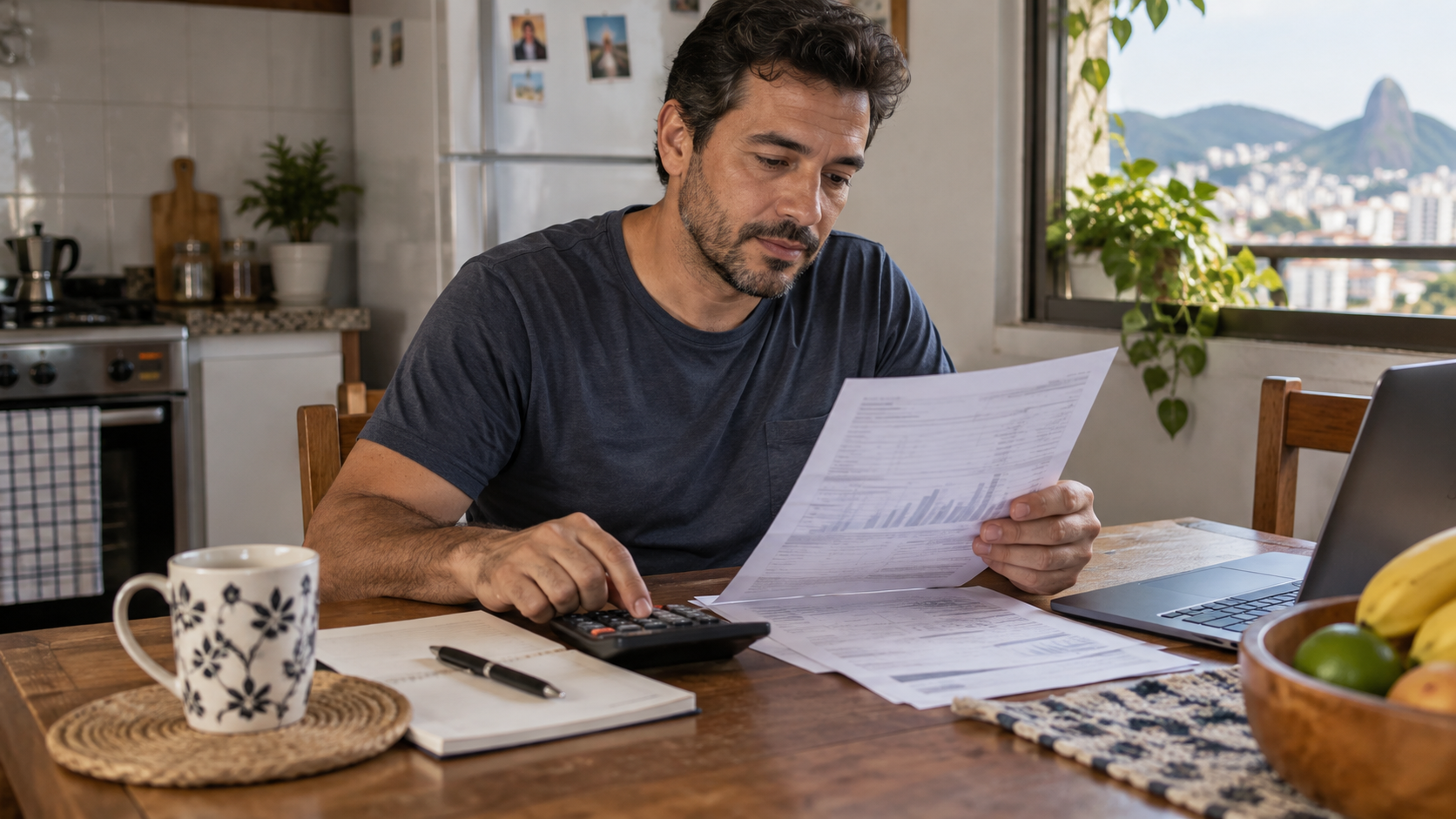 Revisão periódica de investimentos e objetivos